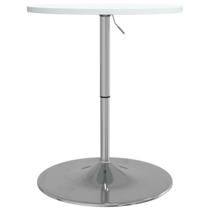 Table de bar style Industriel en bois et acier Blanc 60 x 60 x 90 cm {attributes}