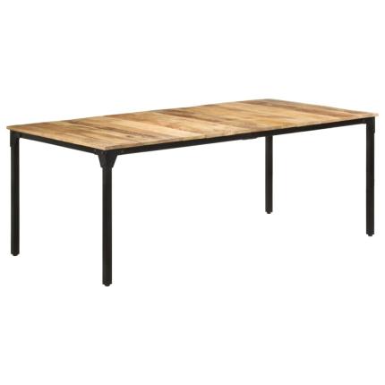 Table salle à manger Style Industriel en bois de manguier 200 x 100 x 76 cm {attributes}