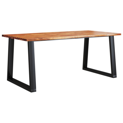 Table à manger Style Industriel en bois d'acacia 180 x 90 x 75 cm {attributes}