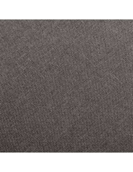 Tabourets de bar en lot de 2 en tissu Gris  