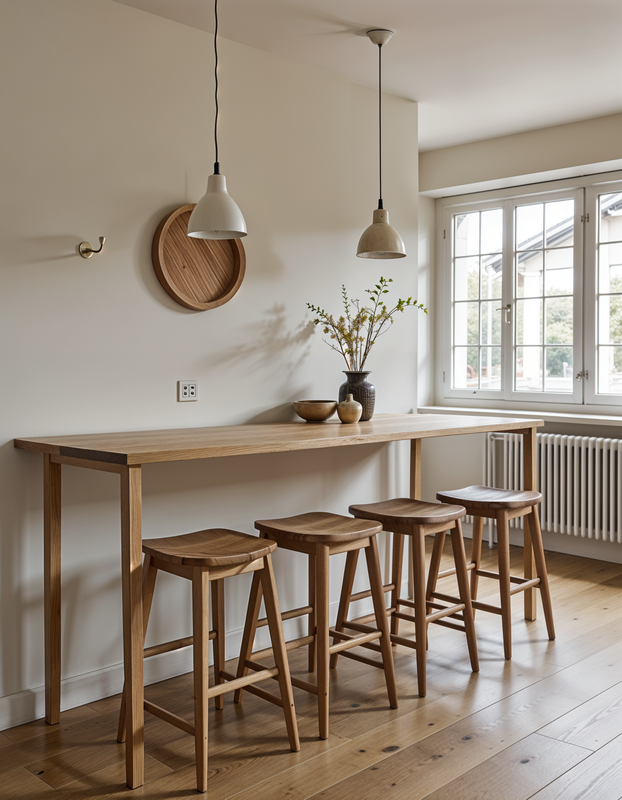 Tabourets de bar style Scandinave